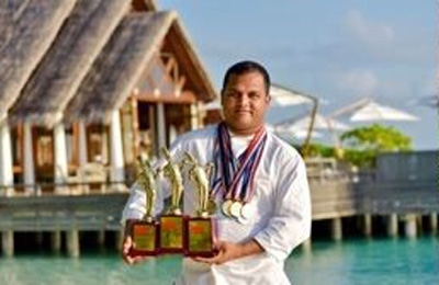 Lankantis kulinarijos čempionas Barosas Maldyvai