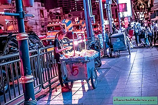 10 fotos nocturnas brillantes de las calles de neón de Bangkok