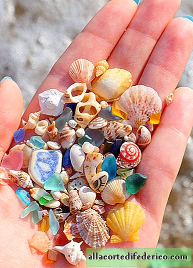 12 upeinta asiaa, jotka tyttö löysi meren rannikolta