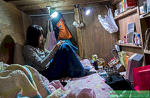 13 bilder av hur japanerna lever i kapslar