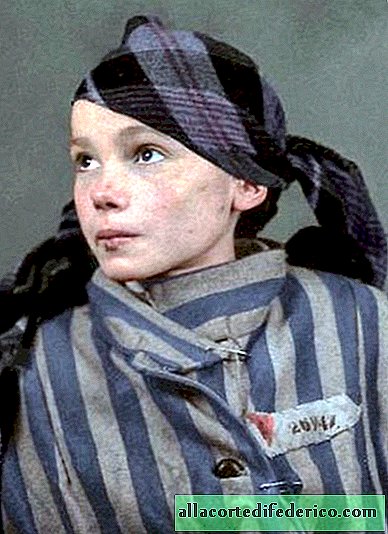 The artist took color photos of the 14-year-old prisoner of Auschwitz and other rare pictures