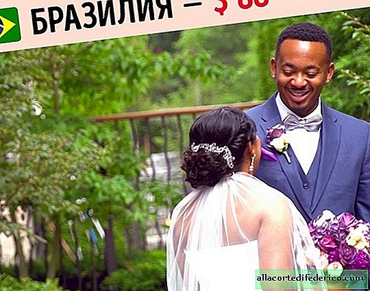 How much money is given for a wedding in 14 different countries of the world