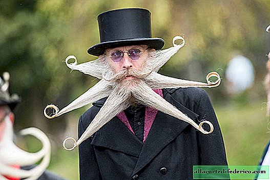 16 coole Aufnahmen vom verrückten internationalen Bart- und Schnurrbartwettbewerb