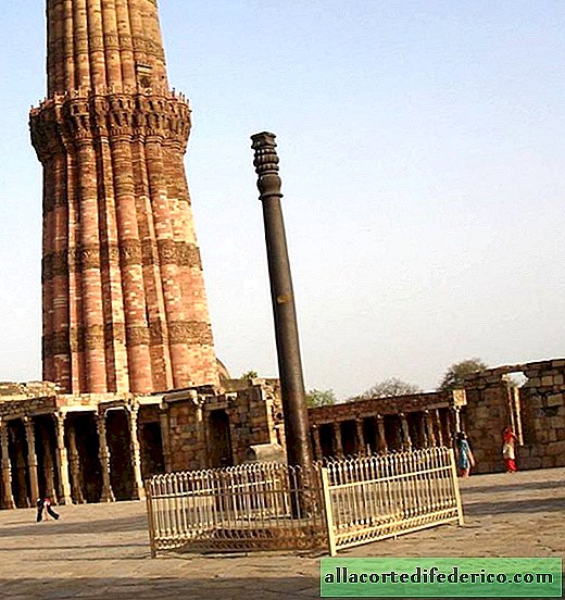 Het mysterie van de ijzeren kolom in Delhi: waarom het niet heeft geroest, omdat het al 1600 jaar oud is