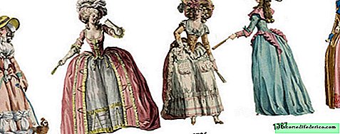 Buenas ilustraciones que muestran cómo la moda femenina ha cambiado durante el período 1784-1970