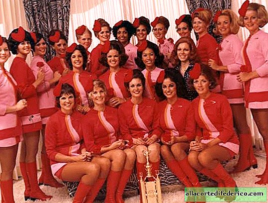 Miniröcke und Shorts am Himmel: 18 Fotos von verführerischen Stewardessen der 1970er Jahre