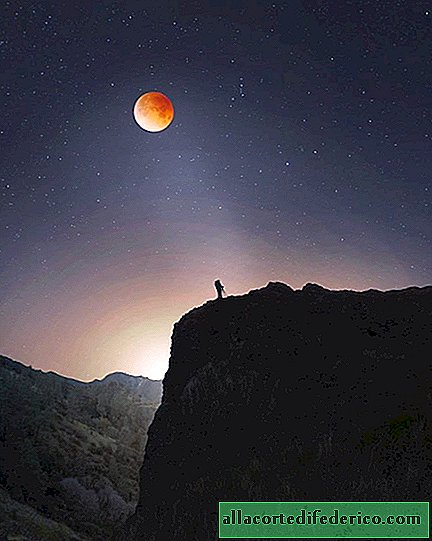 18 impresionantes fotos del eclipse lunar del 31 de enero de 2018 de todo el mundo