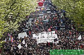 18 instantanés effrayants de manifestations en France