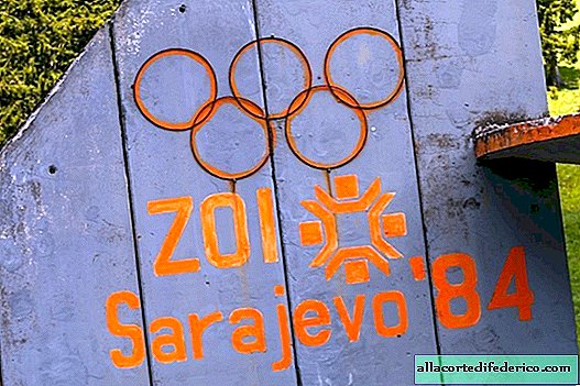 Forlatte fasiliteter ved de olympiske leker 1984 i Sarajevo