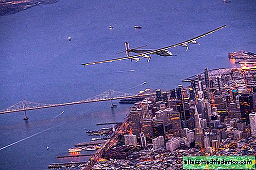 Único avión de energía solar "Solar Impulse-2"