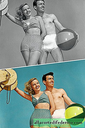 20 gorgeous old photos before and after they have been painted