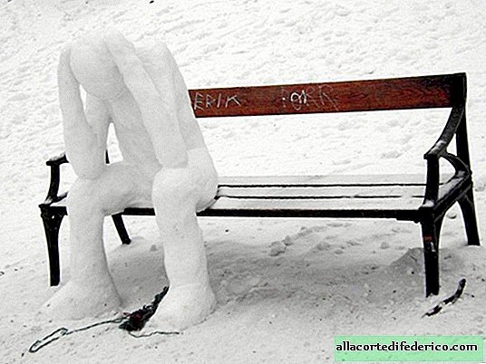 20 fotos provando que não só um boneco de neve pode ser feito de neve