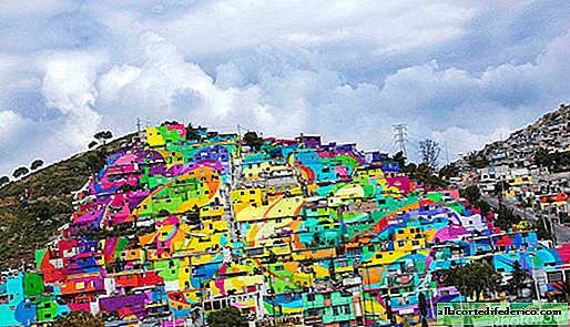 Den meksikanske regjeringen har bedt gatekunstnere om å male 200 hus for det eneste formål ...