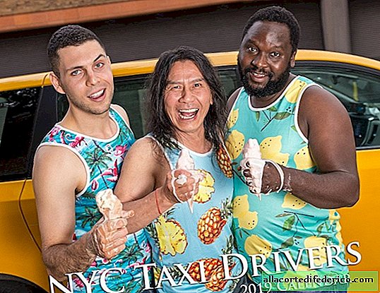 Taxi drivers from New York show what sexuality is for the calendar for 2019