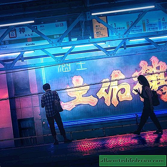 اليابان -2077: لقطات رائعة لطوكيو من تاكاكي إيتو