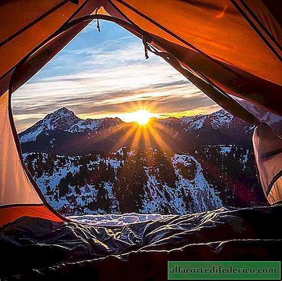 21 uitzichten in de ochtend vanuit een tent waarmee geen ander landschap te vergelijken is!