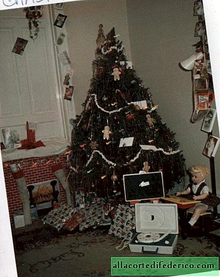 Tiderna förändras: 30 bilder på hur man kan dekorera hus till jul på 50-60-talet