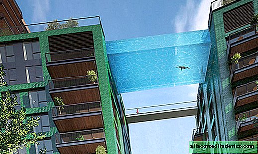 À Londres, construira une "piscine paradisiaque" avec un fond de verre à une altitude de 35 m au dessus du sol!