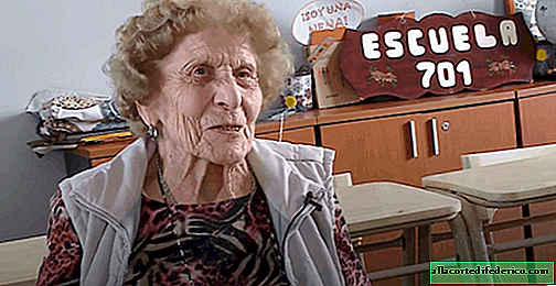 Oma aus Argentinien ist mit 99 zur Schule gegangen und jeder hat viel von ihr zu lernen.