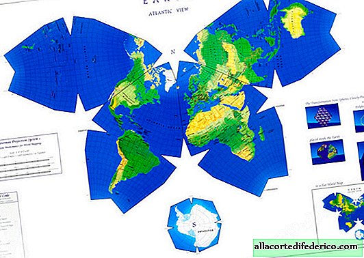 Alternatívna mapa sveta: ako vyzerá naša planéta v iných projekciách