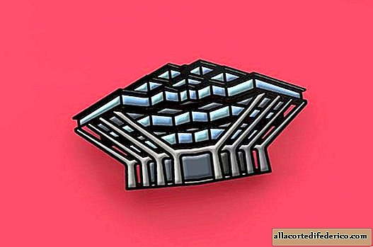 The architect and designer created wonderful pins with the most famous buildings in the world.