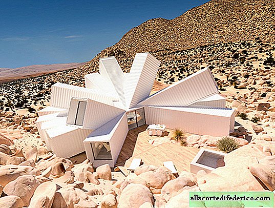L'architecte a créé le projet d'une maison incroyable à partir de conteneurs de transport