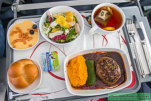 ¿Qué sucede con la comida del avión que no se come?