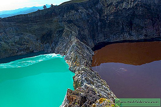 Colored lakes of Kelimutu volcano: a miracle of nature of the Indonesian island of Flores