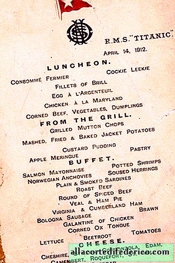 Status matter: what passengers of different classes ate on the Titanic