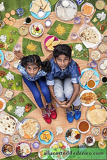 Children from around the world were photographed with the food they eat in a week.