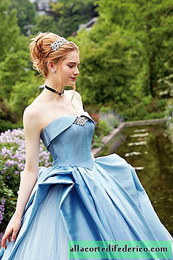 Japanese company and Disney created unique wedding dresses for princesses