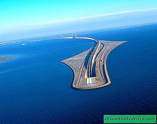 De twee landen zijn verbonden door een unieke brug. Gewoon fantastisch!