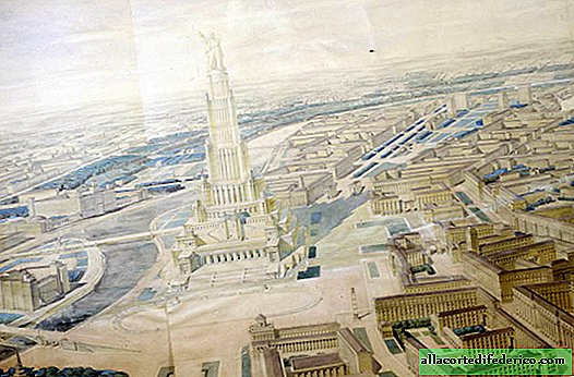 Palast der Sowjets - utopisches Projekt der UdSSR