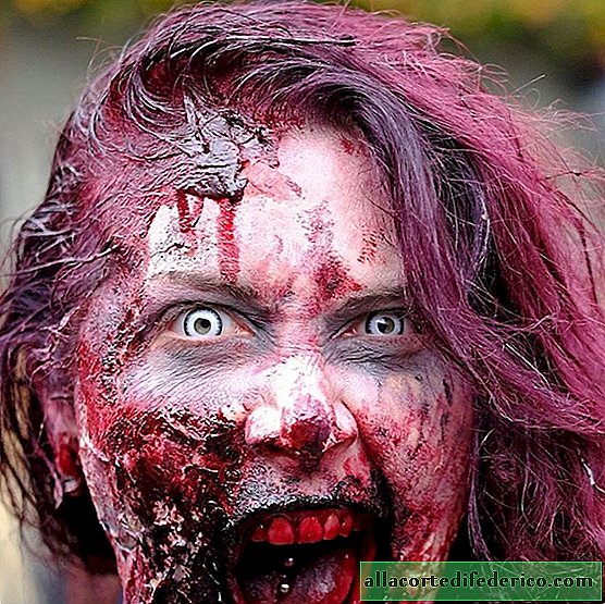 Baisus fotoreportažas apie tai, kaip Londone praėjo Pasaulinė zombių diena