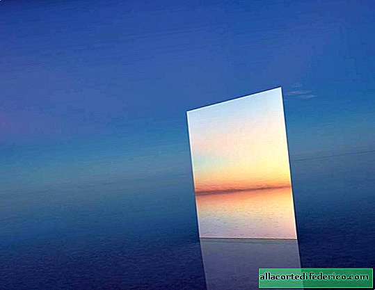 مصور من أستراليا يصنع مناظر طبيعية ساحرة مع مرآة على مستنقع الملح