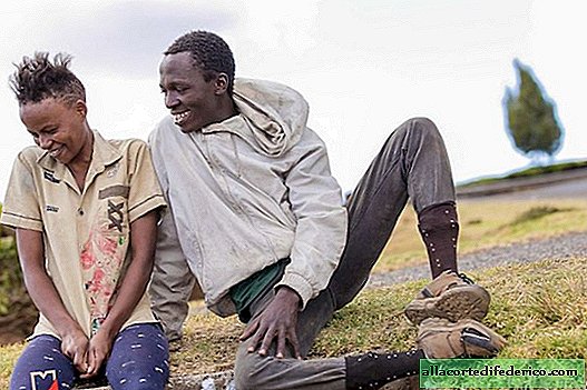 Fotógrafo de Kenia convirtió a una pareja sin hogar en verdaderas modelos de moda