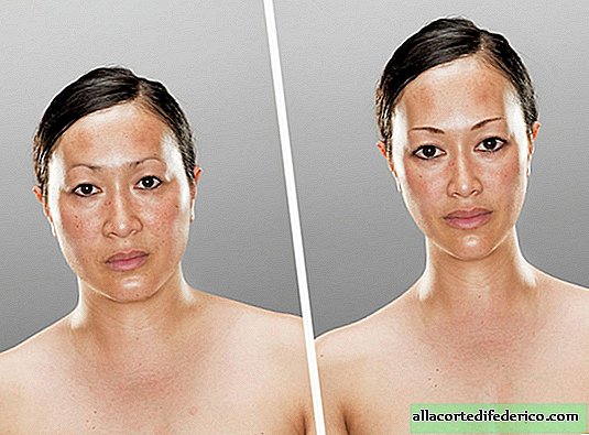 The photographer shows how the brain represents our ideal appearance.