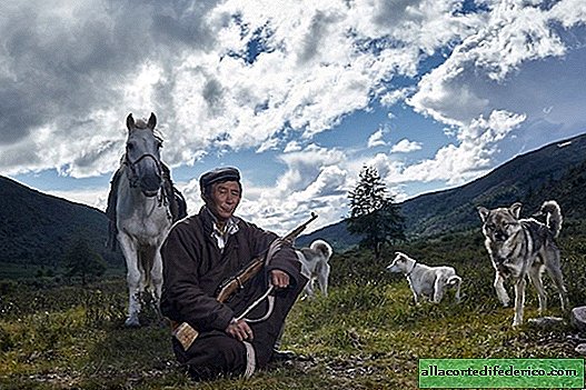 Le photographe a fait de superbes portraits d'habitants du nord de la Mongolie