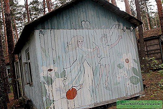 Foto's uit een verlaten zomerkamp voor kinderen in Tsjernobyl