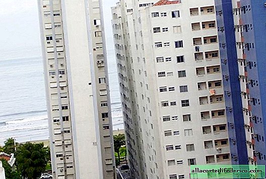 مدينة المباني الساقطة: لماذا تشبه منازل Santos في البرازيل برج بيزا المائل