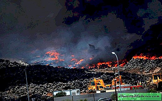How the largest tire dump in Europe burned