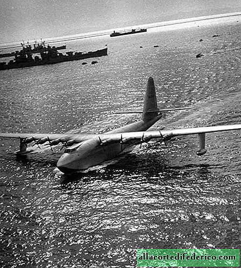 Hoe Howard Hughes het grootste vliegtuig ooit uit hout bouwde