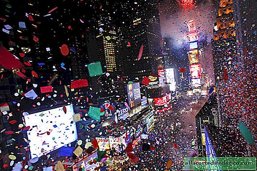 How people celebrated New Year around the world