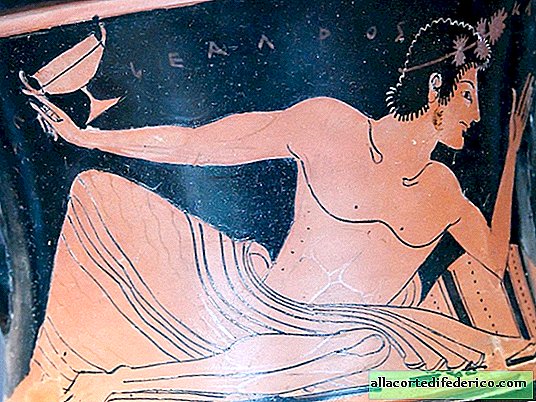 How did men have fun at "parties" in ancient Greece