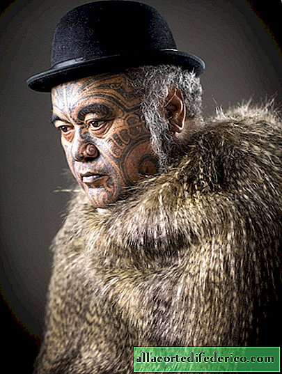 What modern New Zealanders look like with traditional Maori tattoos and without them