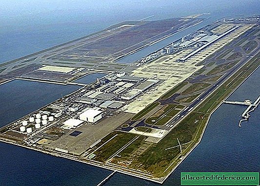 Kansai - uskomaton japanilainen lentokenttä keinotekoisella saarella