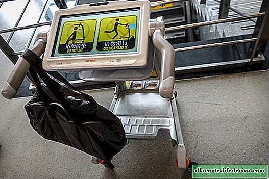 Китайська "розумна" візок для багажу - всі плюси і мінуси