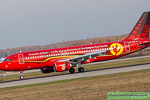 Red devil: who and why painted the plane in such colors