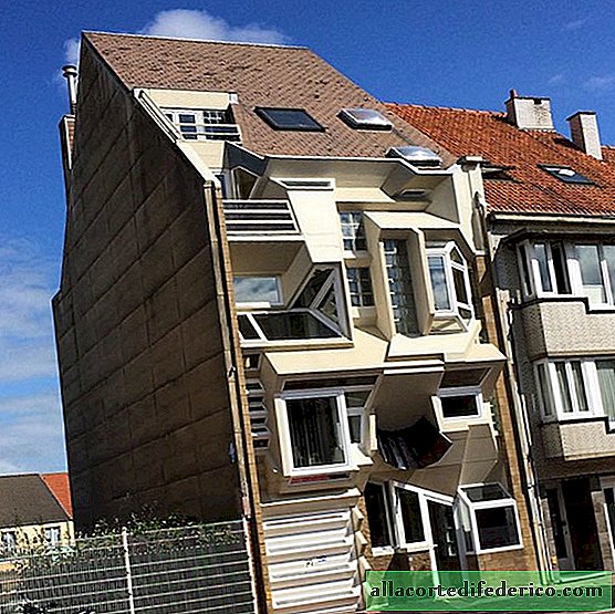 Hvem bygger på denne måten: en belgisk fotograferer de styggeste husene i hjemlandet