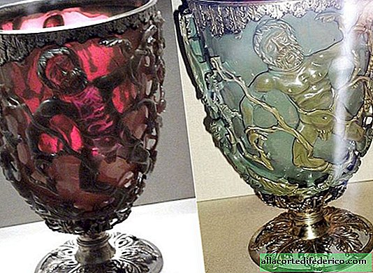 Lycurgus Cup, color-changing: ancient Romans possessed unique nanotechnology